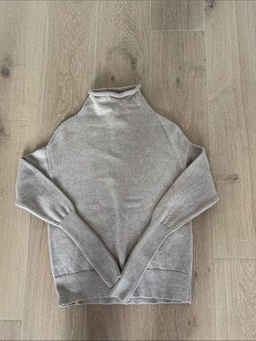 Wilfred Taupe Turtleneck Sweater